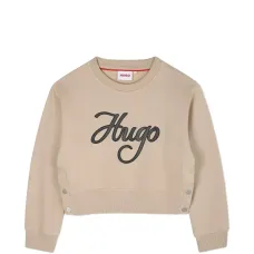 Свитер с логотипом и пуговицами Свитер с логотипом и пуговицами