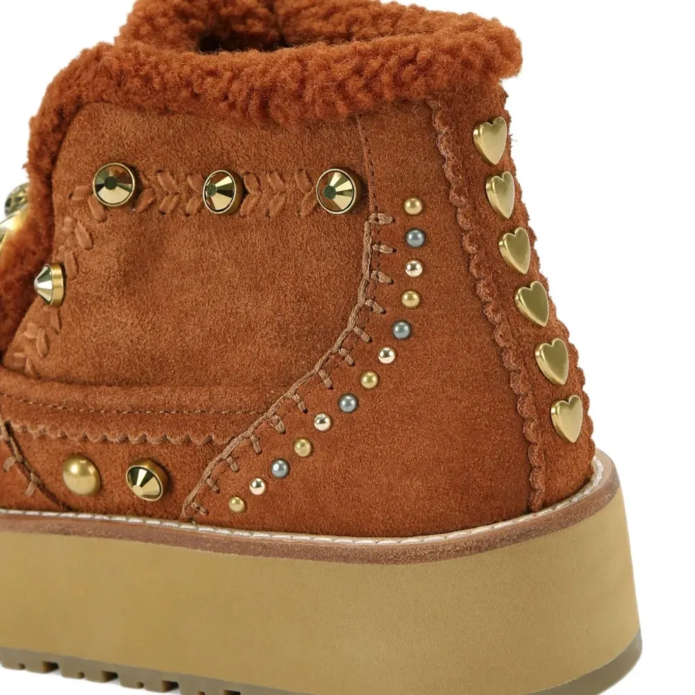 Ботинки Eagle Head с заклепками