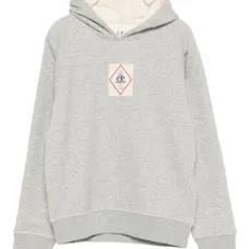 Худи с нашивкой-логотипом