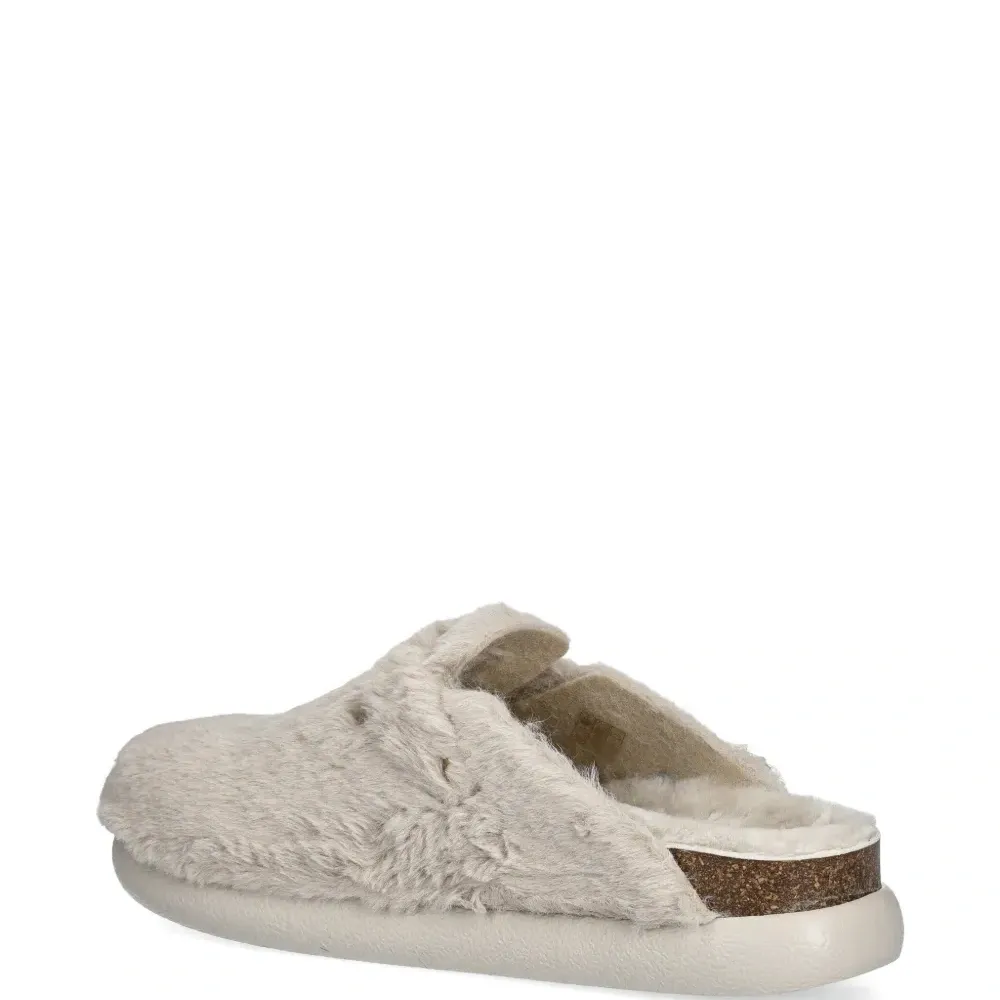 Мюли с ремешком и пряжкой