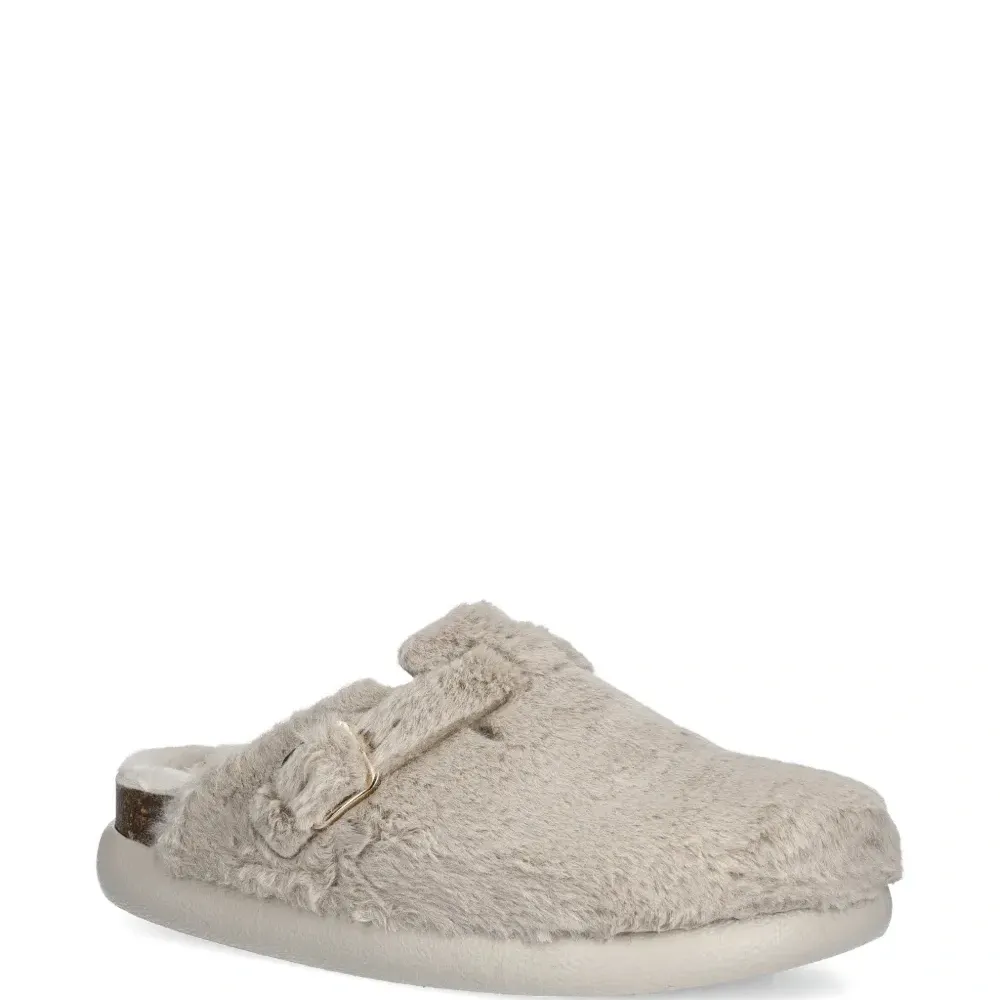 Мюли с ремешком и пряжкой