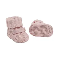 Вязаные пинетки