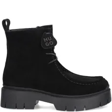 Замшевые ботинки