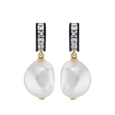 Серьги Blythe с жемчугом