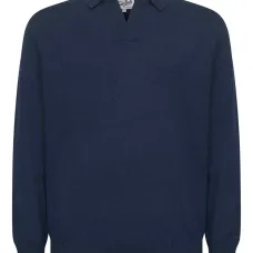 Рубашка-поло с ребристой вышивкой