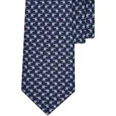 Шелковый галстук с принтом