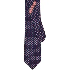 Шелковый галстук с принтом