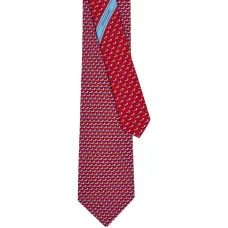 Шелковый галстук с принтом Dachshund