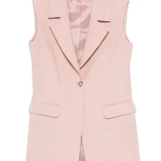 Жилет на одной пуговице