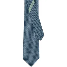 Шелковый галстук с принтом