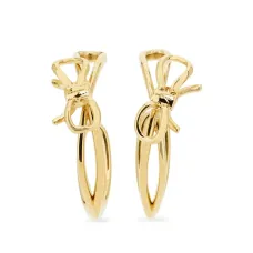 Серьги с бантами