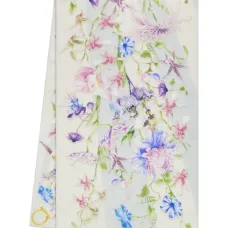 Шелковый платок с принтом Gaia