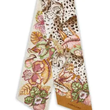 Шелковый платок с принтом Cheetah