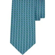 Шелковый галстук с принтом