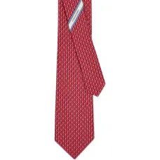 Шелковый галстук с принтом