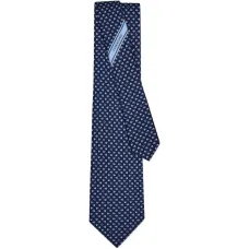 Шелковый галстук с принтом в виде писем