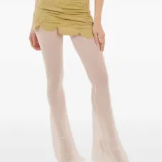 Брюки с вышитым логотипом