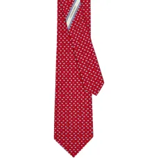 Шелковый галстук с принтом