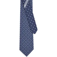 Галстук с узором в виде слонов Галстук с узором в виде слонов