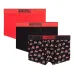 Комплект из трех боксеров Damien-Gft с логотипом