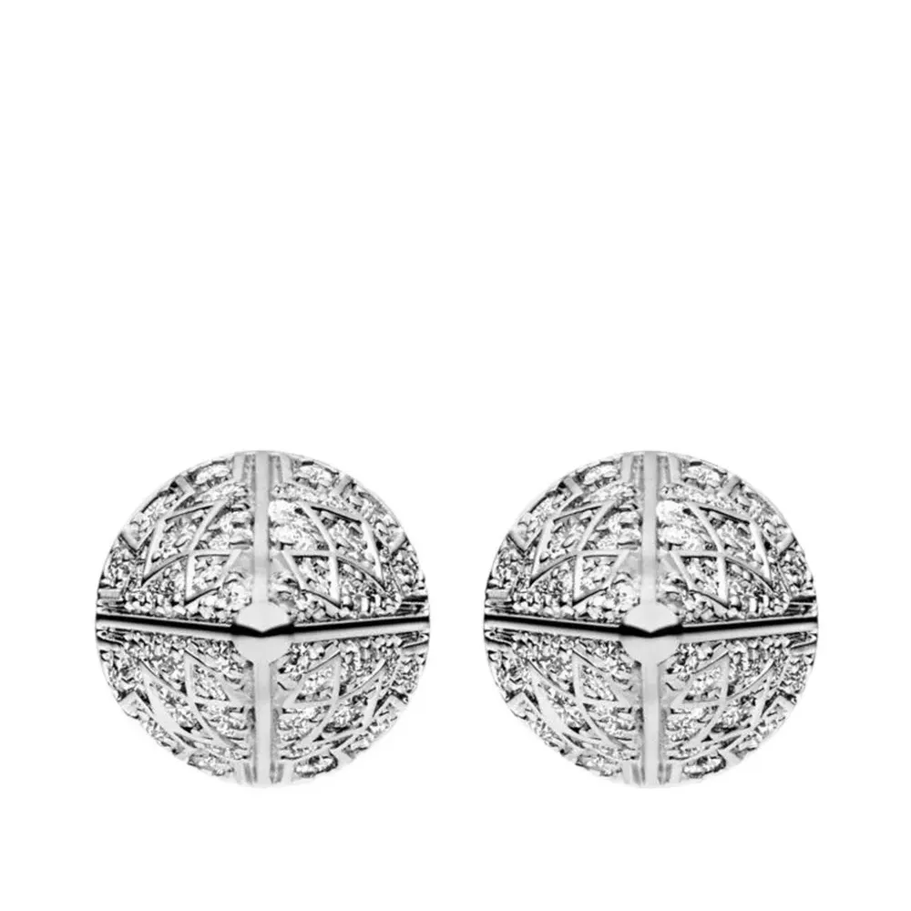 Серьги с коническими шипами