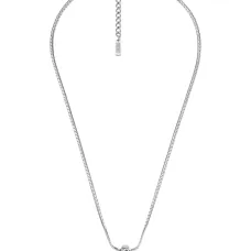 Колье с подвеской в виде овального логотипа