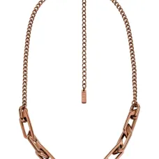 Ожерелье-цепочка с переплетающимся логотипом