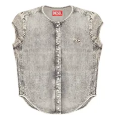 Джинсовая рубашка De-Roset-S на пуговицах