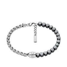 Браслет-цепочка с бусинами