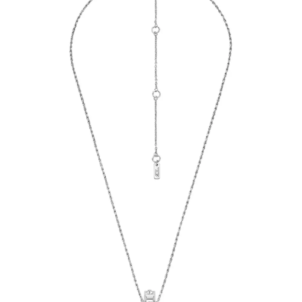 Ожерелье с подвеской в виде двойной буквы D