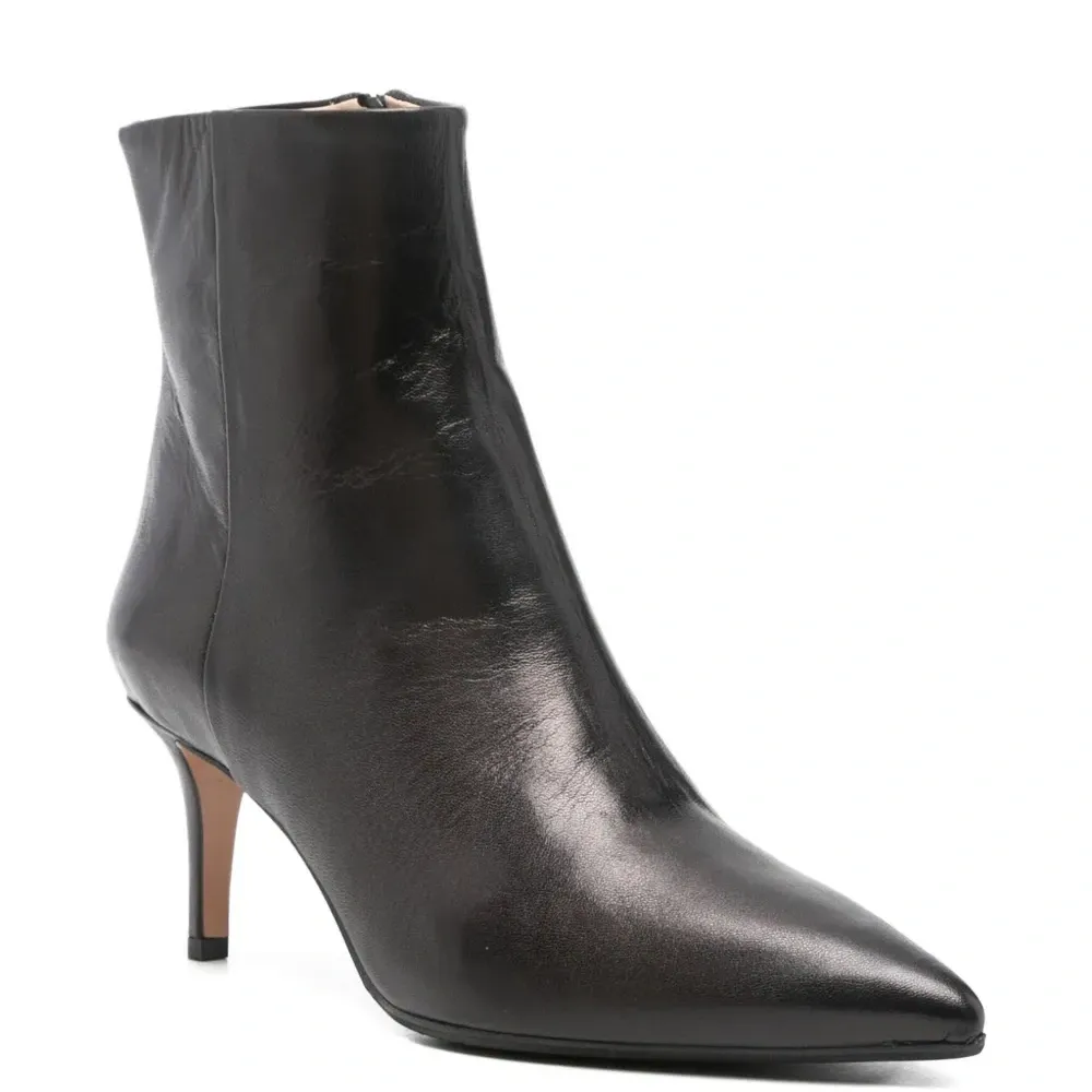 Ботильоны на каблуке 65 мм с заострённым носком