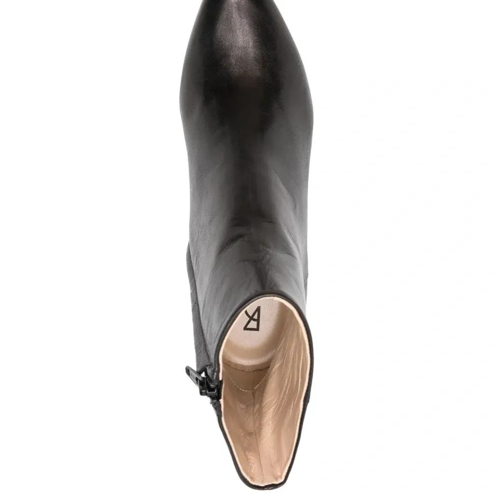 Ботильоны на каблуке 65 мм с заострённым носком