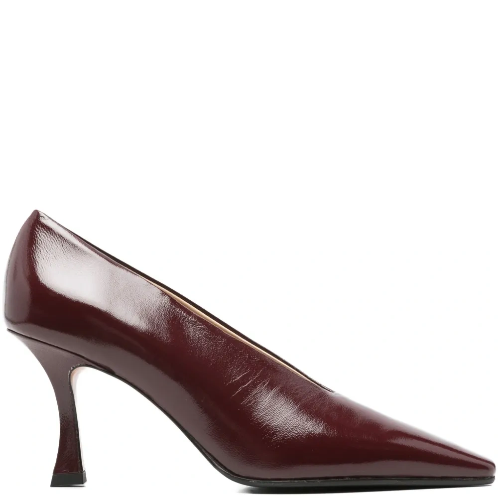 Туфли-лодочки на каблуке с квадратным носком