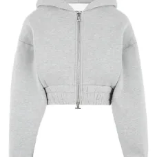 Укороченное худи Josiane на молнии
