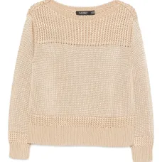 Свитер фактурной вязки