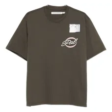 Футболка с принтом логотипа