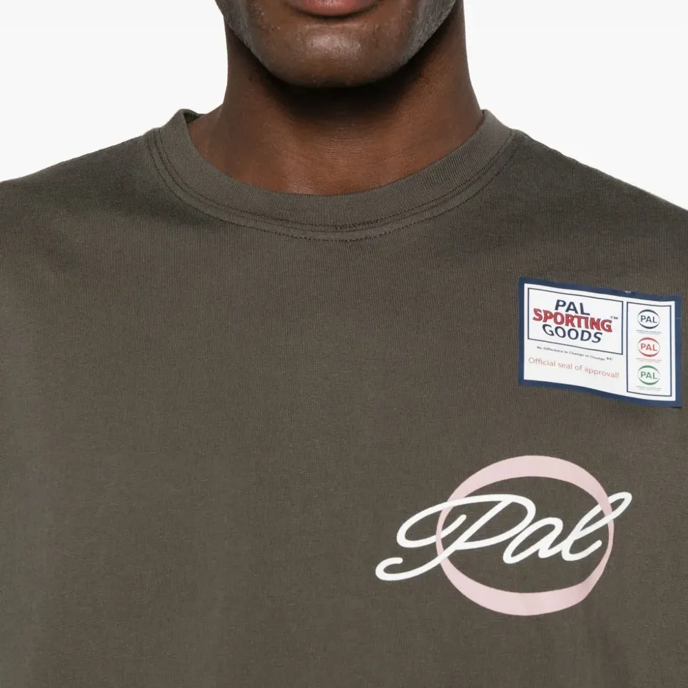 Футболка с принтом логотипа