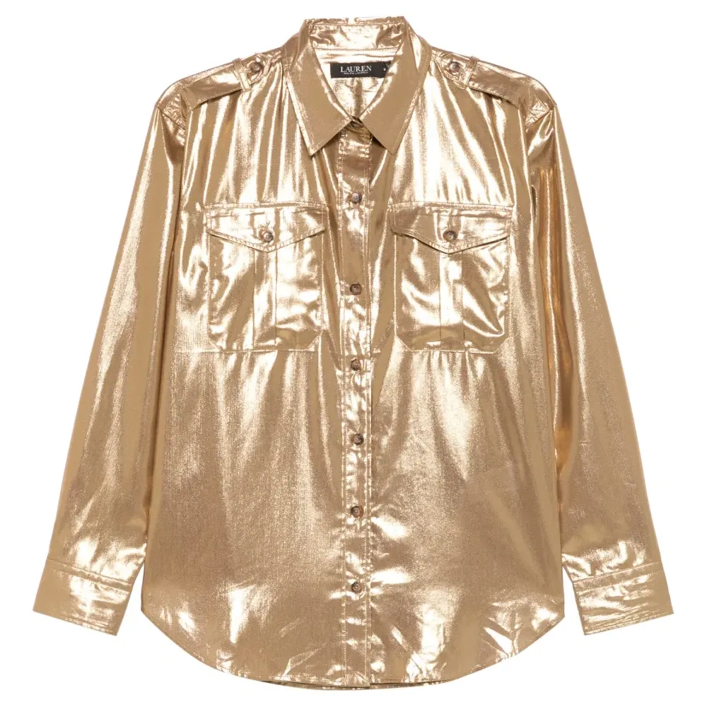 Рубашка с карманом на пуговице