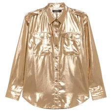 Рубашка с карманом на пуговице