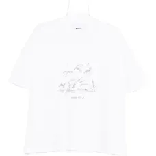 Футболка с принтом