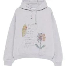 Принтованное худи Le Quatre Heures Принтованное худи Le Quatre Heures