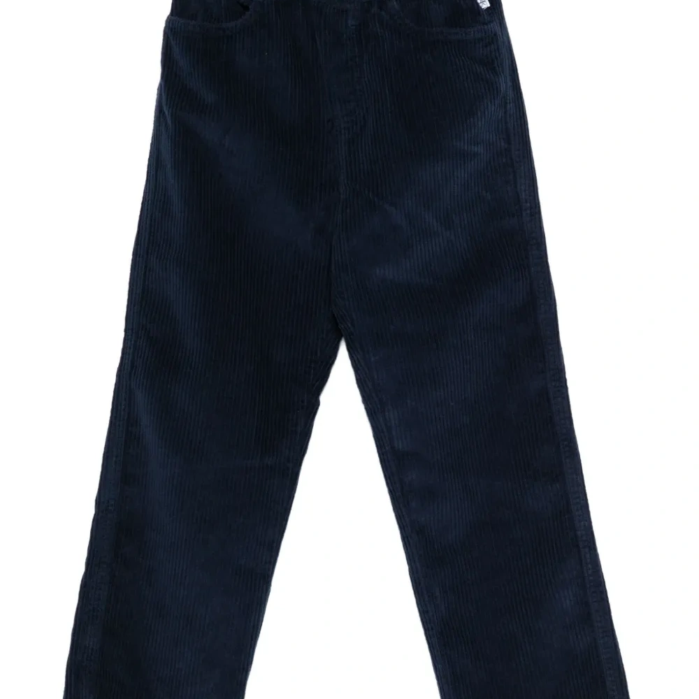 Вельветовые брюки прямого кроя