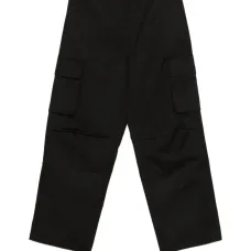 Брюки с карманами карго и завязками на штанинах