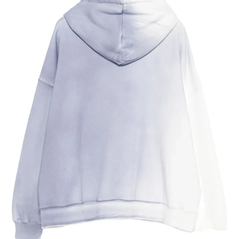 Толстовка на молнии с эффектом омбре