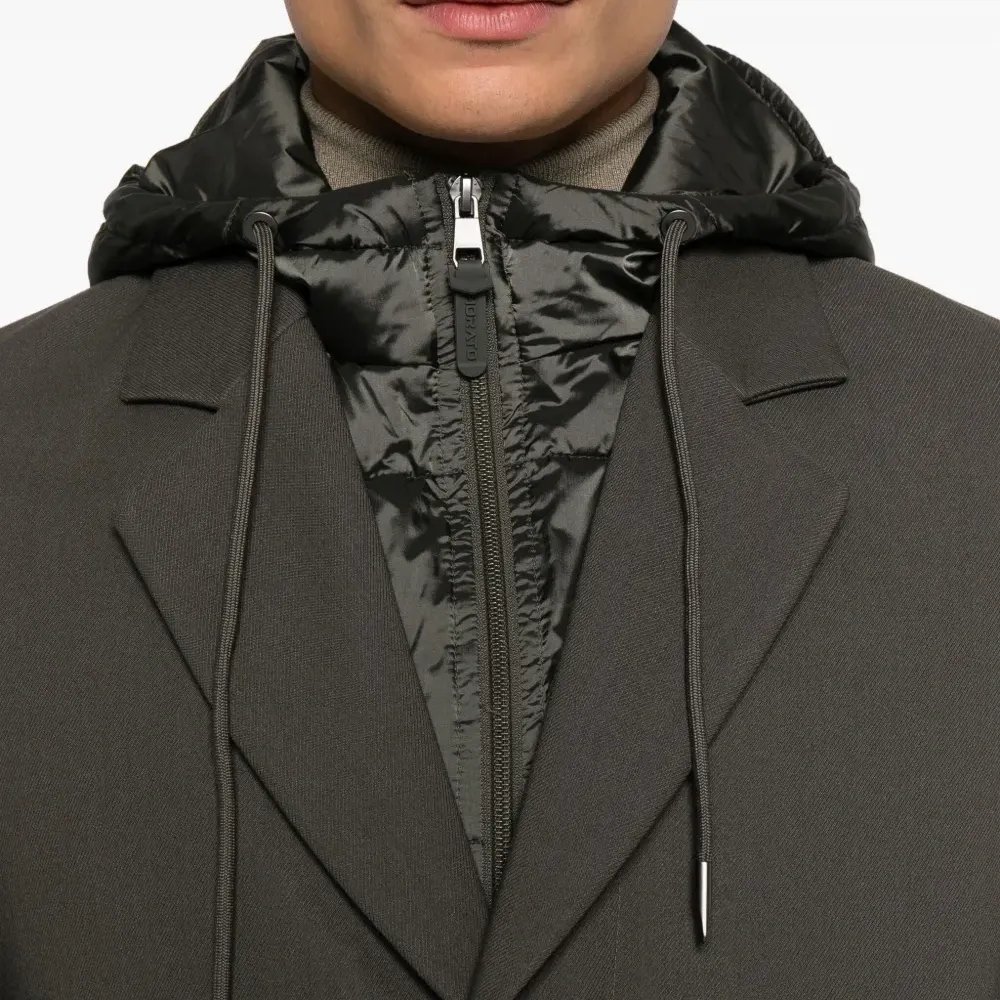 Пальто с капюшоном