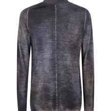 Топ с высоким воротником