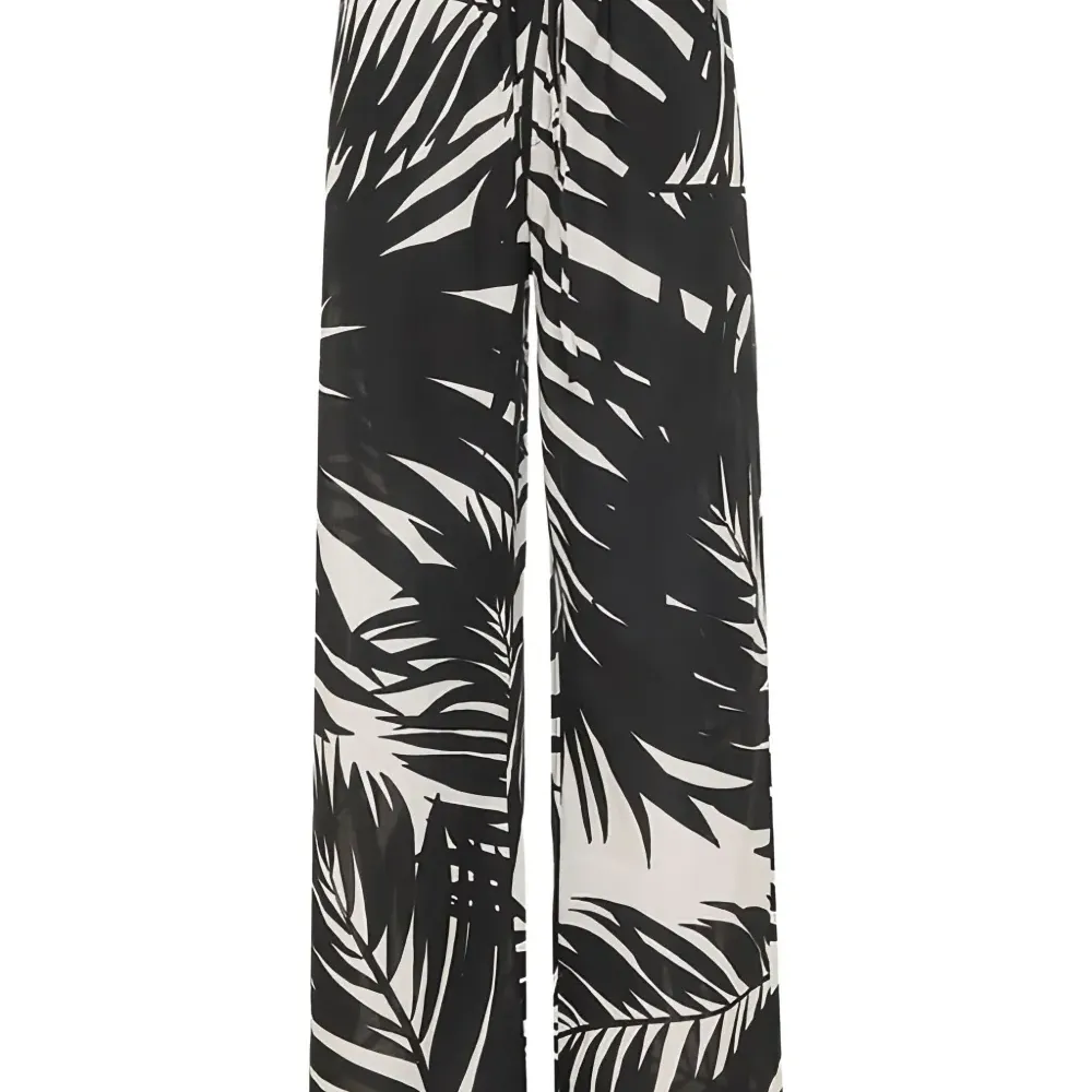 Брюки с принтом