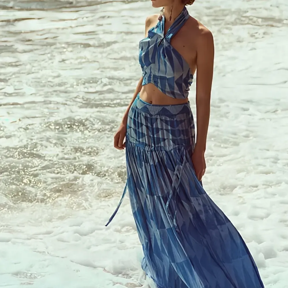 Топ Zakar с вырезом халтер