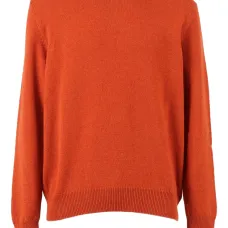 Свитер с круглым вырезом