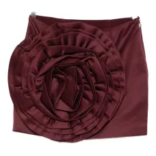 Мини-юбка с цветочным декором